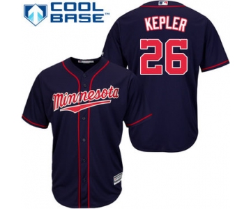 Twins #26 Max Kepler Navy blue Cool Base Stitched Youth Baseball Jersey