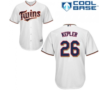 Twins #26 Max Kepler White Cool Base Stitched Youth Baseball Jersey