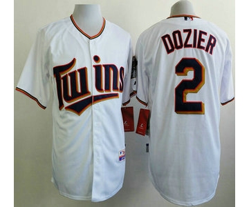 Minnesota Twins #2 Brian Dozier 2015 White Jersey