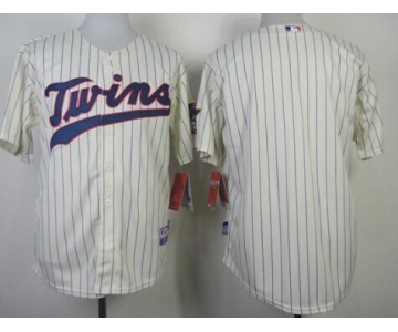 Minnesota Twins Blank Cream Jersey