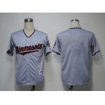 Minnesota Twins Blank Gray Jersey