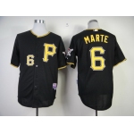 Pittsburgh Pirates #6 Starling Marte Black Jersey