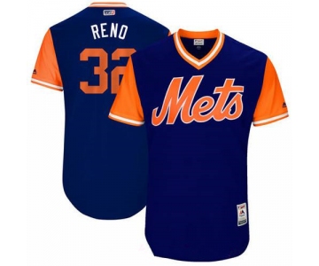 Men's New York Mets Steven Matz Reno Majestic Royal 2017 Little League World Series Players Weekend Stitched Nickname Jersey