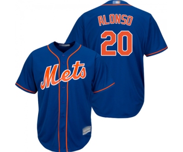 Mets #20 Pete Alonso Blue New Cool Base Stitched Baseball Jersey