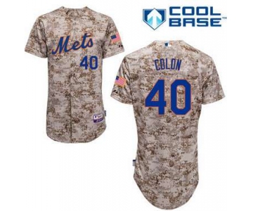 New York Mets #40 Bartolo Colon 2014 Camo Jersey