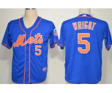 New York Mets #5 David Wright Blue Jersey