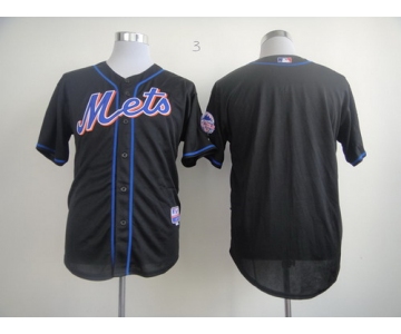 New York Mets Blank Black Jersey