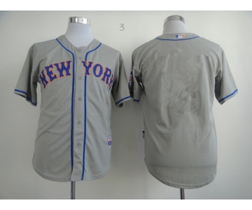 New York Mets Blank Gray Jersey