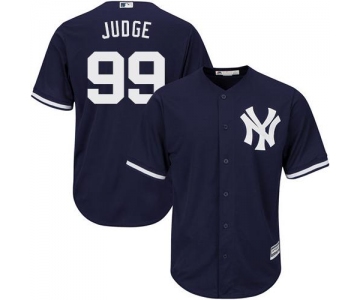 Yankees #99 Aaron Judge Navy blue Cool Base Stitched Youth Baseball Jersey