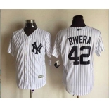 Men's New York Yankees #42 Mariano Rivera Gray Retired Player 2015 MLB Cool Base Jersey