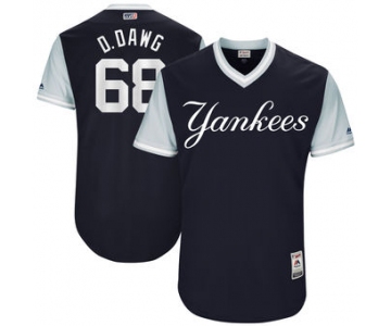 Men's New York Yankees Dellin Betances D. Dawg Majestic Navy 2017 Players Weekend Authentic Jersey