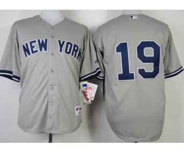 New York Yankees #19 Masahiro Tanaka Gray Jersey