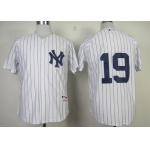 New York Yankees #19 Masahiro Tanaka White Jersey