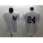 New York Yankees 24 Gary Sanchez White Cool Base Jersey