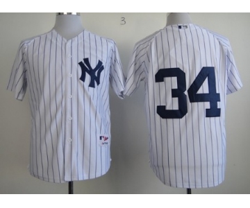 New York Yankees #34 Brian McCann White Jersey
