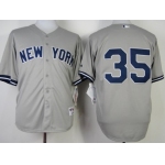 New York Yankees #35 Michael Pineda Gray Jersey