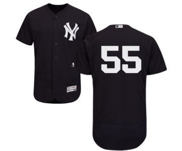 New York Yankees #55 Sonny Gray Navy Blue Flexbase Authentic Collection Stitched MLB Jersey