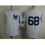 New York Yankees #68 Dellin Betances White Jersey