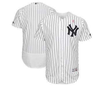 New York Yankees Blank White 2018 Mother's Day Flexbase Jersey