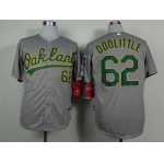 Oakland Athletics #62 Sean Doolittle Gray Jersey