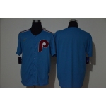 Men's Philadelphia Phillies Blank Light Blue Cooperstown Collection Stitched MLB Nike Jersey