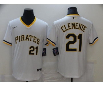 Men Pittsburgh Pirates Blank White Game 2021 Nike MLB Jersey