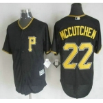 Men's Pittsburgh Pirates #22 Andrew McCutchen Alternate Black 2015 MLB Cool Base Jersey