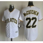 Men's Pittsburgh Pirates #22 Andrew McCutchen Home White 2015 MLB Cool Base Jersey