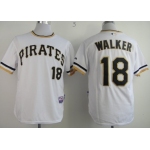 Pittsburgh Pirates #18 Neil Walker White Pullover Cool Base Jersey