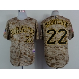 Pittsburgh Pirates #22 Andrew McCutchen 2014 Camo Jersey