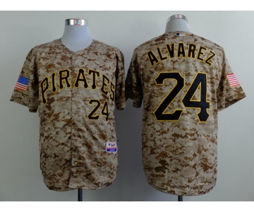 Pittsburgh Pirates #24 Pedro Alvarez 2014 Camo Jersey