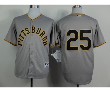 Pittsburgh Pirates #25 Gregory Polanco 1953 Gray Jersey