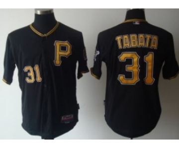 Pittsburgh Pirates #31 Jose Tabata Black Jersey