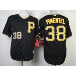 Pittsburgh Pirates #38 Stolmy Pimentel Black Jersey