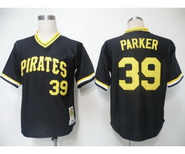 Pittsburgh Pirates #39 Dave Parker 1979 Black Throwback Jersey