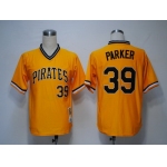 Pittsburgh Pirates #39 Dave Parker 1979 Yellow Throwback Jersey