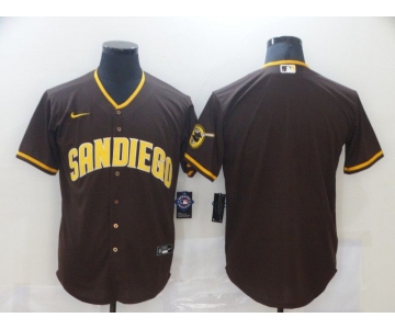 Men San Diego Padres Blank brown Game Nike MLB Jerseys