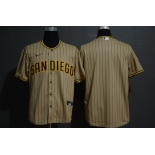 Men's San Diego Padres Blank Gray Stitched MLB Cool Base Nike Jersey