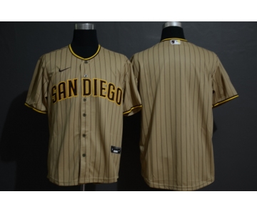 Men's San Diego Padres Blank Gray Stitched MLB Cool Base Nike Jersey