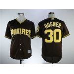 Padres 30 HOSMER Brown New Cool Base MLB Jersey