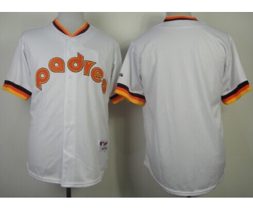 San Diego Padres Blank 1984 White Jersey