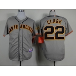 San Francisco Giants #22 Jake Peavy Gray Cool Base Jersey