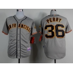 San Francisco Giants #36 Gaylord Perry Gray Cool Base Jersey