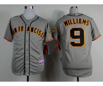 San Francisco Giants #9 Matt Williams Gray Cool Base Jersey