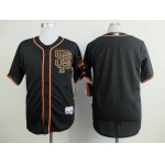 San Francisco Giants Blank 2015 Black SF Edition Jersey