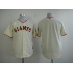 San Francisco Giants Blank Cream Jersey