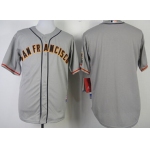 San Francisco Giants Blank Gray Jersey