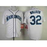 Seattle Mariners #32 Taijuan Walker White Jersey