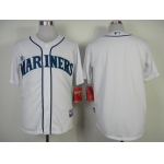 Seattle Mariners Blank White Jersey