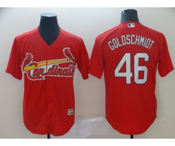 Men's St. Louis Cardinals 46 Paul Goldschmidt Red Cool Base Jersey